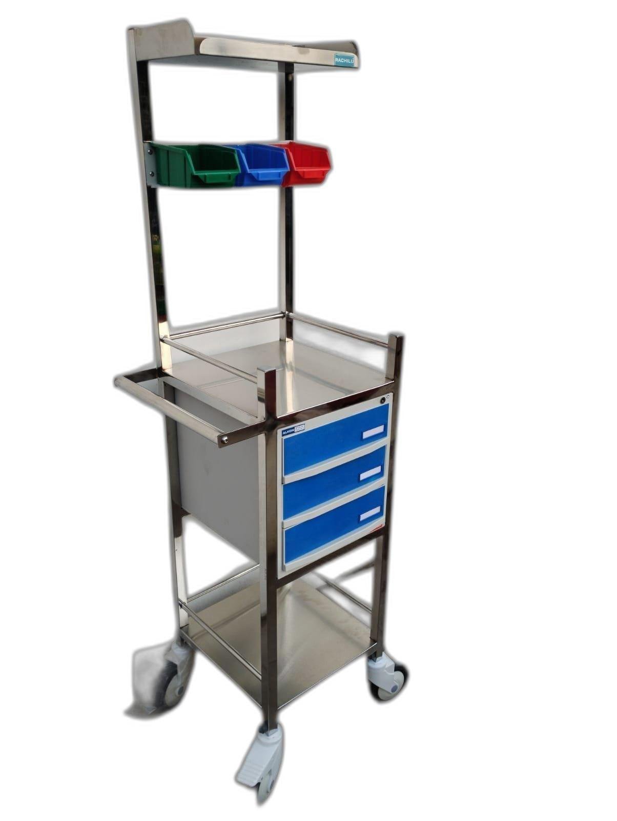 Crash Cart Mini All SS Model RSB-138