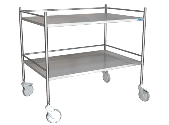Instrument Trolley  Complete Steel All SS (Regular) RSB-147