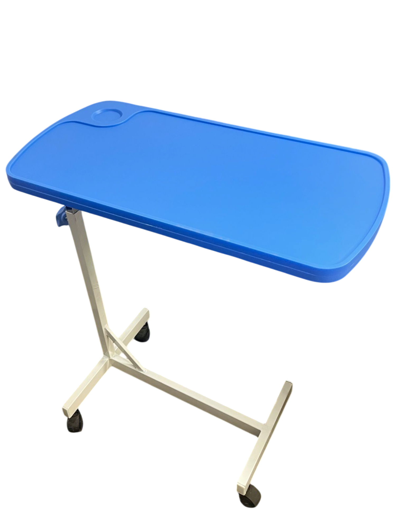 Over Bed Table with Adjustable Height Knob type sunmica top (Deluxe) RSB-125